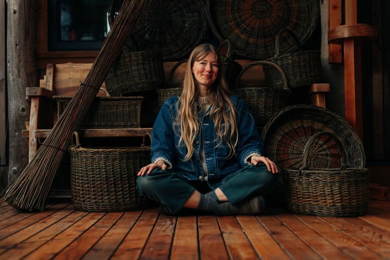 Alex Rooted - Salt Spring Island Willow Basket Weaver